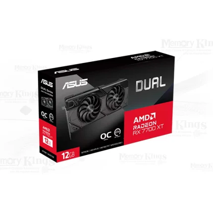 Tarjeta de video ASUS Dual Radeon RX 7700 XT OC Edition 12GB GDDR6, PCI Express 4.0