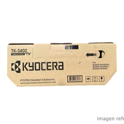 Toner Kyocera Tk-3402 Negro Ma4500ifx Ma4500ix Pa4500x 12,500 Paginas