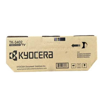 Tóner Kyocera TK-3402 Negro | 12,500 Páginas | Compatible con Ma4500Ifx, MA4500IX, PA4500X