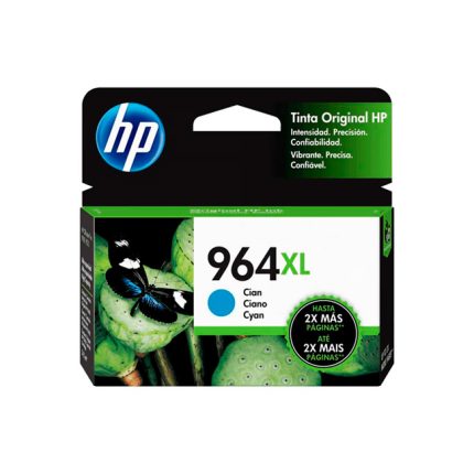 Tinta HP 3JA54AL 964XL Cian OfficeJet Pro 9010 1.600 páginas