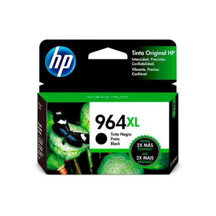 Tinta HP 3JA57AL 964XL Negra OfficeJet Pro 9010 2000 páginas