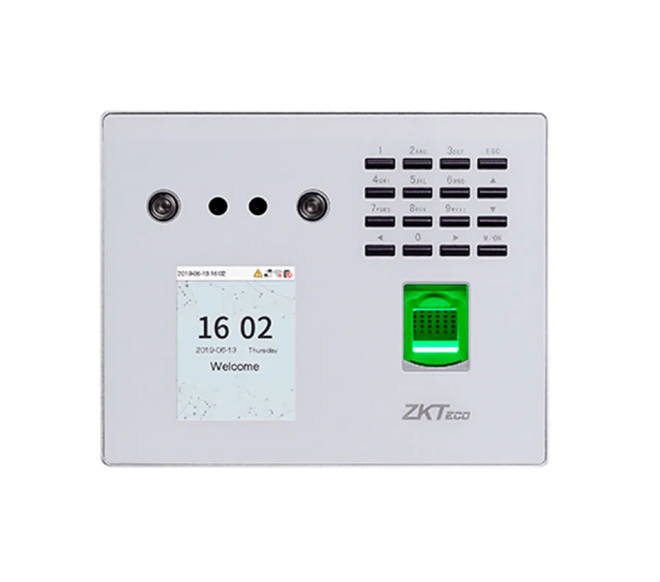 MB560-VL_ID Terminal ZKTeco MB560-VL/ID Control de Asistencia y Acceso, Luz Visible, Huella, Rostro, Tarjeta, LAN, ADMS