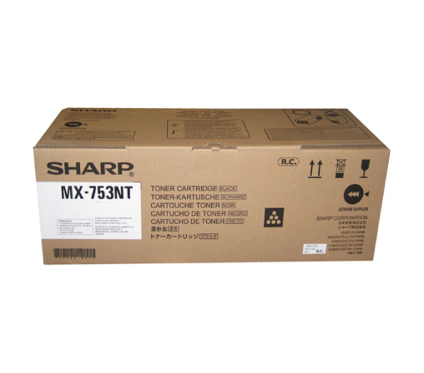 MX753NT Tóner Sharp MX-753NT Negro MX-M623 / MX-M753 83,000 páginas