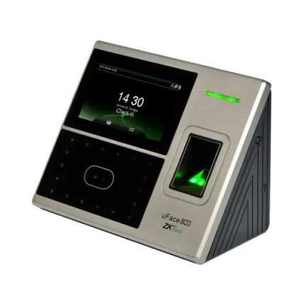Terminal ZKTeco UFACE-800 PLUS Control de Asistencia y Acceso, Huella, Palma, Rostro, Tarjeta, ADMS