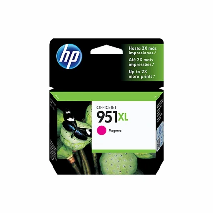 Tinta HP 951XL Magenta CN047AL 1,500 Páginas