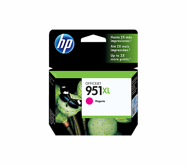 CN047AL Tinta HP 951XL Magenta CN047AL 1,500 Páginas