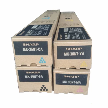 Toner Sharp MX-36NT Magenta, Yellow, Cyan, Black MX-2615N / MX-3140N 15,000 Páginas