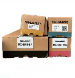 Tóner Sharp MX-51NT Cyan Magenta Yellow Black para MX-5111N / MX-4110N