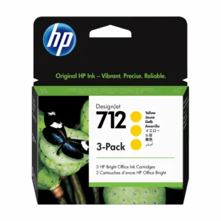 Tinta HP 3ED79A 712A Yellow 3-Pack 29 ml