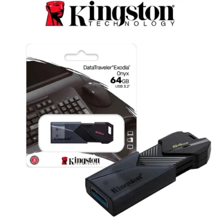 Memoria USB Kingston 64GB DTX Onyx 3.2