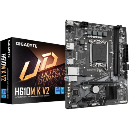 Motherboard Gigabyte H610M K V2 Chipset Intel H610, Socket LGA1700, Micro ATX