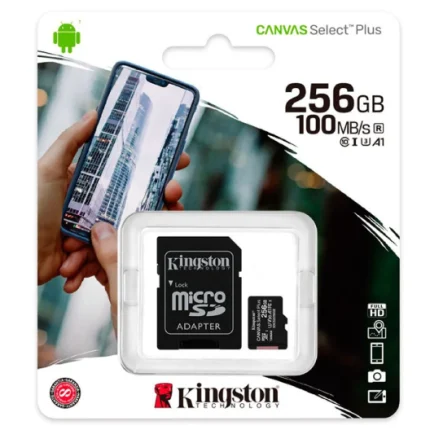 Memoria microSD Kingston 256GB Clase 10