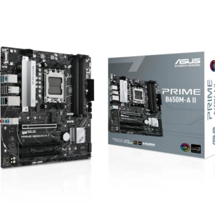Motherboard asus amd am5 prime b650m-a ii rendimiento avanzado y conectividad superior