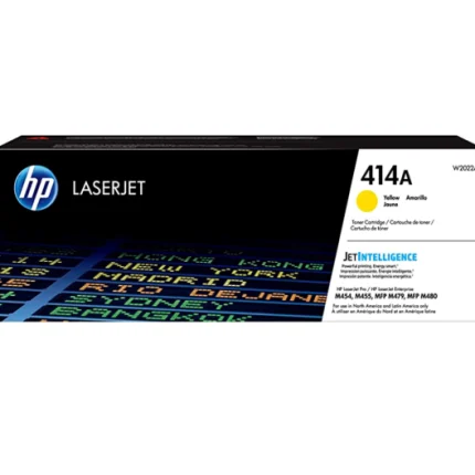 Toner HP W2022A (414A) Amarillo LaserJet M454 2,100 Páginas