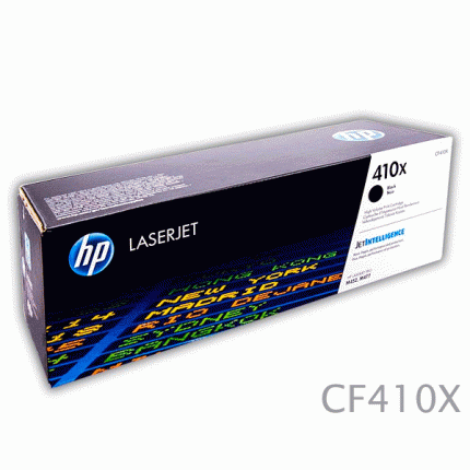 Toner HP CF410X 410X Negro M452, M477 MFP, 6,500 Páginas