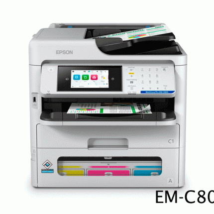 Epson WorkForce Pro EM-C800 MFP Impresora Multifunción Color con Wi-Fi, Fax, Escáner y Dúplex 35 ppm Inyección de Tinta C11CK19301