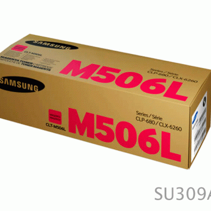 Toner Samsung CLT-M506L Magenta ( HP SU309A ) CLP-680ND, CLX-6260FD, CLX-6260FW, 3.500 Páginas