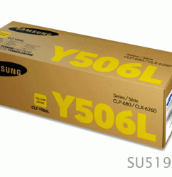 Toner Samsung CLT-Y506L Yellow ( HP SU519A ) para CLP-680ND, CLX-6260FD, CLX-6260FW, 3.500 Páginas
