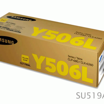 Toner Samsung CLT-Y506L Yellow ( HP SU519A ) para CLP-680ND, CLX-6260FD, CLX-6260FW, 3.500 Páginas