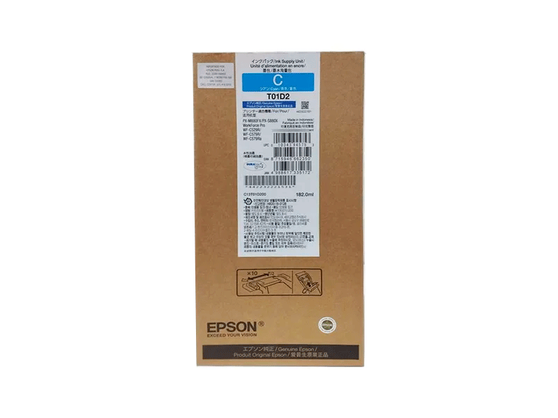 T01D200 Tinta Epson T01D200 T01D Cian para WorkForce Pro WF-C579R