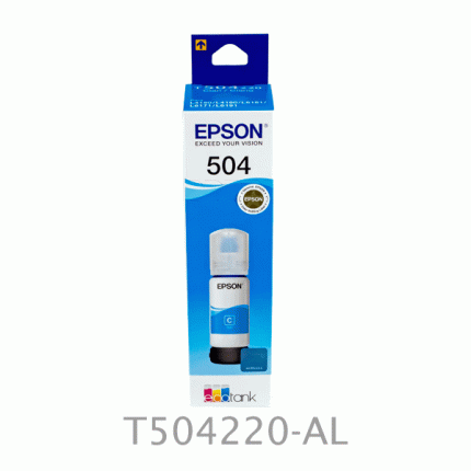 Tinta Epson T504220-AL Cian L4150, L4160, L4260, L14150, L6171, L6270 70 ml