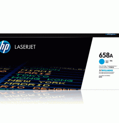 Toner HP W2001A 658A Cyan LaserJet M57, 6,000 Páginas