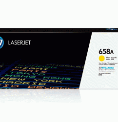 Toner HP W2002A 658A Amarillo LaserJet M571 6,000 Páginas