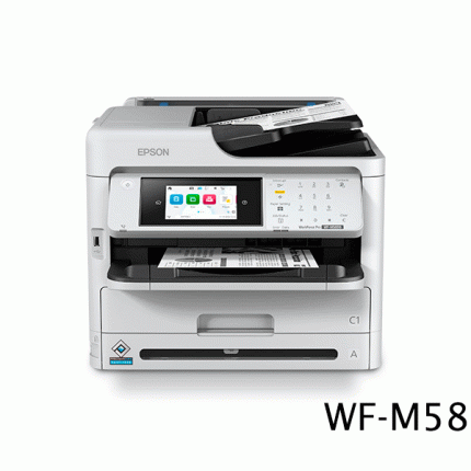 Impresora de Inyección de Tinta Epson WorkForce Pro WF-M5899 Monocromo Multifunción: Copiadora, Fax, Impresora, Escáner, Dúplex Automático, Escáner Color de Superficie Plana