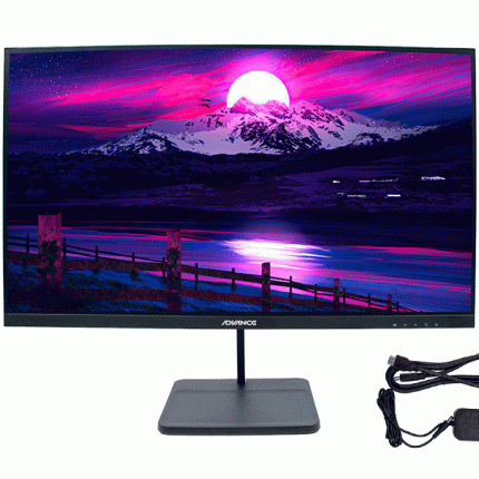 Monitor plano ADVANCE ADV-2454S, 23.8" FHD IPS, HDMI, DP, Audio out, 1ms, 144Hz