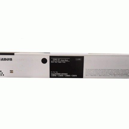 Toner Canon GPR-61 Negro iR DX C5840i, C5850i, 71.000 Páginas