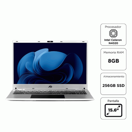 Notebook Advance NV9855 15.6" Celeron N4020 1.10 GHz 8GB RAM 256GB SSD