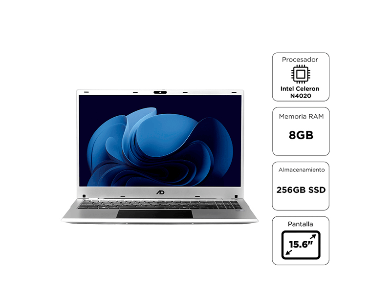 NV9855 Notebook Advance NV9855 15.6" Celeron N4020 1.10 GHz 8GB RAM 256GB SSD