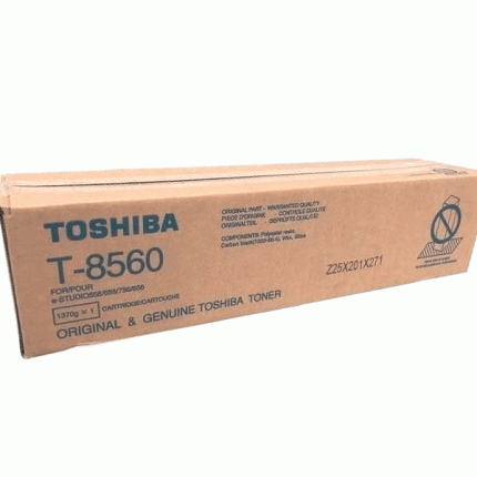 Toner Negro Toshiba T-8560 E-Studio 556, 656, 756, 856 73,000 Páginas