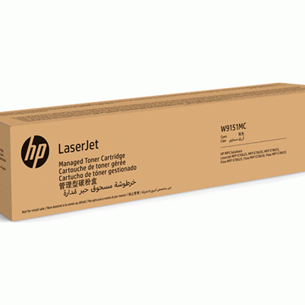 Toner HP W9151MC LaserJet Cyan Managed