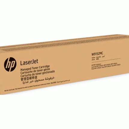 Toner HP W9152MC LaserJet Yellow Managed