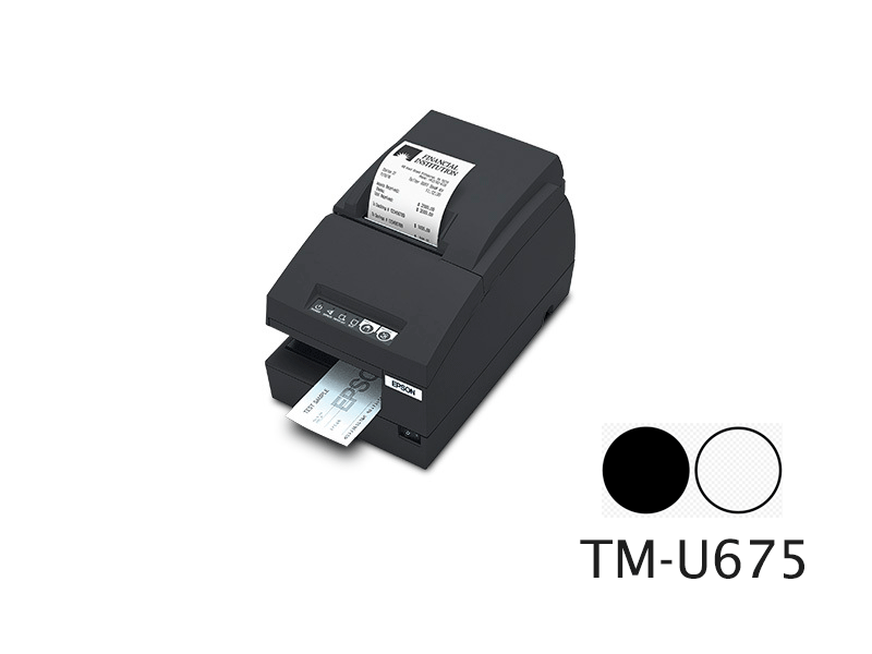 TM-U675 Impresora de Tickets Multifunción Epson TM-U675 C31C283A8791 Alta Velocidad y Fiabilidad
