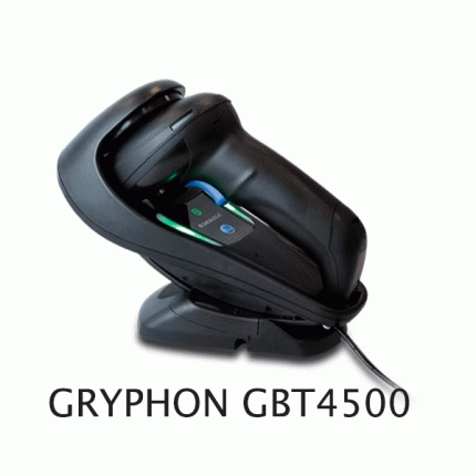 Lector Imager Datalogic Gryphon GBT4500 2D Inalámbrico Bluetooth Green Spot Carga Inalámbrica Negro