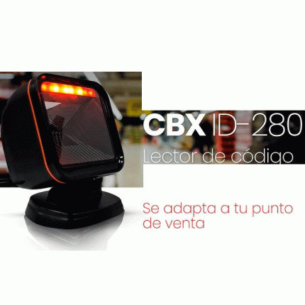 Lector Imager CBX ID-280 2D Omnidireccional Handfree USB Negro