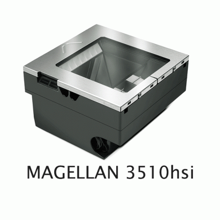 Lector Imager 2D Datalogic Magellan 3510HSi Omnidireccional Horizontal, Manos Libres, USB, Color Negro