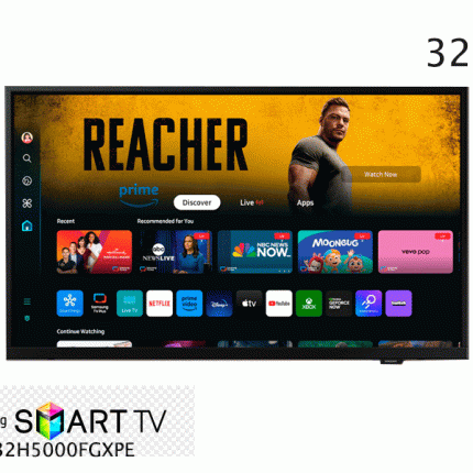 Smart TV Samsung UN32H5000FGXPE LED HD de 32" Diseño Moderno y Gran Calidad de Imagen