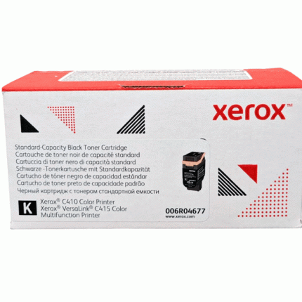 Toner Xerox 006R04677 Negro para C410, C415 2,400 Páginas
