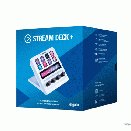 Panel de Control Elgato Stream Deck White Edition 10GBD9911