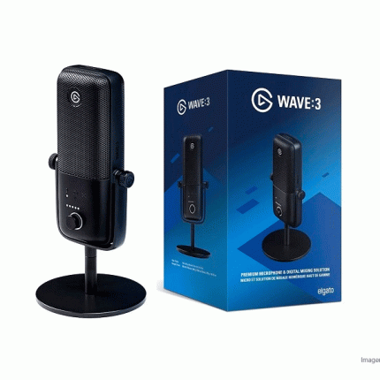 Micrófono de Estudio Premium Elgato Wave 3 10MAB9901
