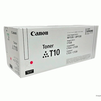 Toner Canon T10 Magenta imageCLASS X MF1538C LBP1538C C1533 4564C001AA 10000 Páginas