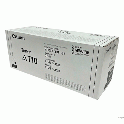 Toner Canon T10 Negro imageCLASS X MF1538C LBP1538C C1533 4566C001AA 13000 Páginas