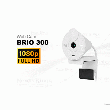 Cámara web Logitech Brio 300 2MP USB-C con micrófono mono 960-001440