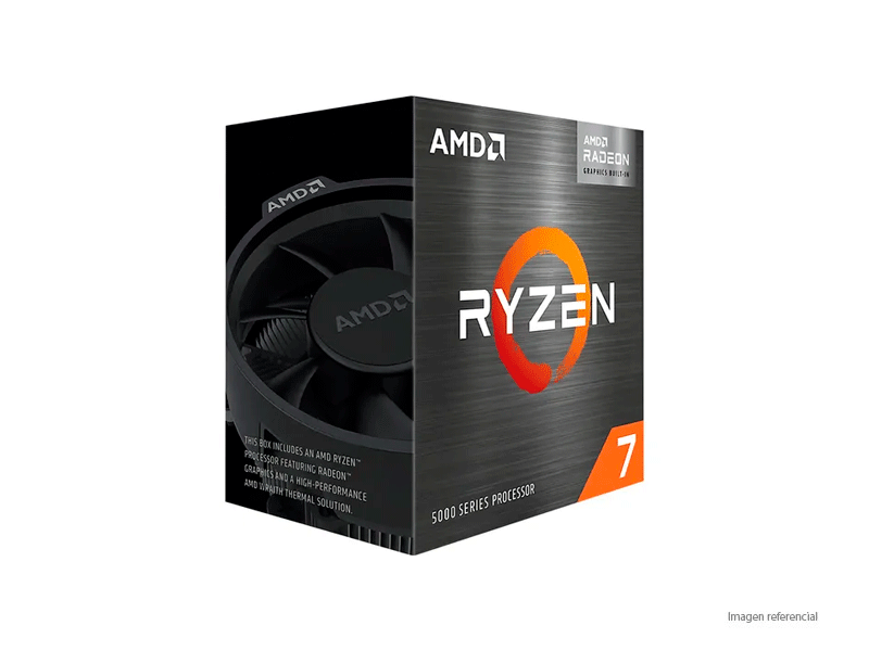100-100000263BOX Procesador AMD Ryzen 7 5700G Socket AM4 100-100000263BOX