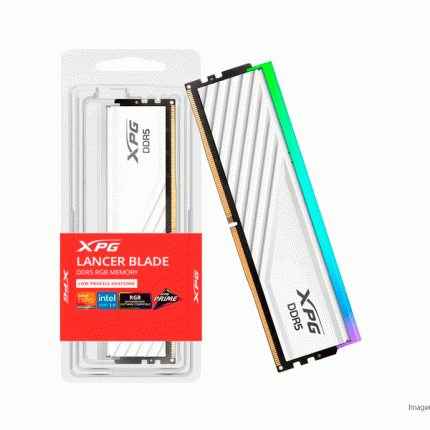 Memoria RAM DDR5 XPG Lancer Blade RGB 16GB 6000MT/s CL48 Blanco AX5U6000C4816G-SLABRWH