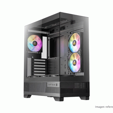 Case PC Antec CX700 BK con 3 ventiladores ARGB y panel de vidrio lateral 0-761345-10120-2