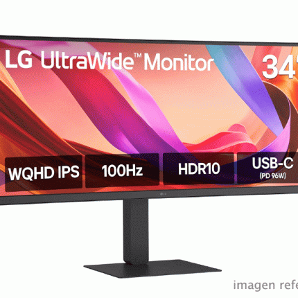Monitor LG 34" 34U650A-B IPS WQHD USB-C HDMI 60Hz UltraWide